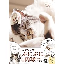 Amazon.co.jp: 【Amazon.co.jp限定】2026年手帳 ふわふわCats Diary